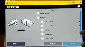 TD520 GRADE Display - loading design files