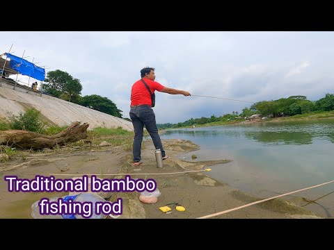 Making Traditional Bamboo Fishing Rod / Philippine countryside 