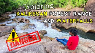 Exploring dangerous waterfalls in Kanyakumari  Kalikesam forest range and waterfalls