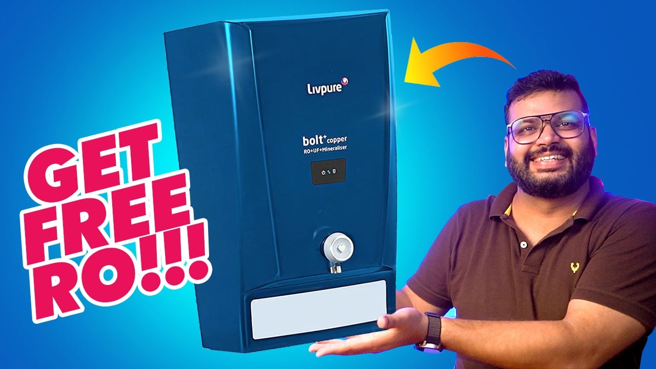 Buy Bolt RO+UF Mineraliser Water Purifier, Bolt RO Water Purifier – Livpure