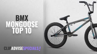 Top 10 BMX Mongoose [2018]: Mongoose Legion L20 20' Wheel Freestyle Bike, Grey, One Size