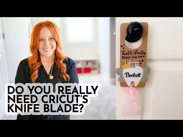 Do I REALLY need Cricut's Knife Blade? - A Chipboard Project