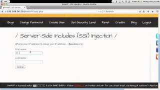 SSI Injection Prevention