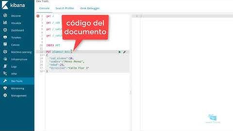 14-Tutorial Elastic Search: Crear un indice. Comando PUT