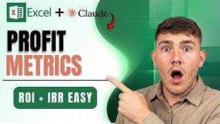 How To Calculate ROI and IRR in Excel Using Claude AI (Finance Formula Tutorial 2026)