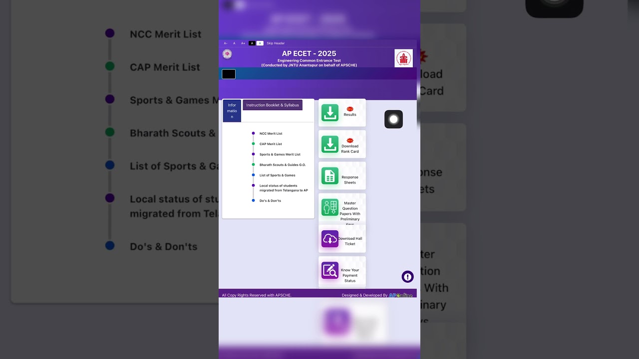 AP ECET 2025 Results Released! Important Update for All Students – Check Now!,