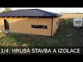 Dřevostavba Mnichovice 1/4: Hrubá stavba a izolace