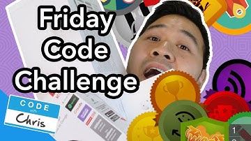 Black Friday Sale + Code Challenge!
