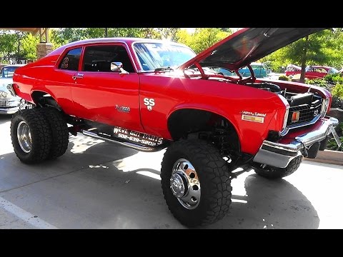 74 Chevy Nova SS  Diesel Dually 4X4 Pigeon Forge Rod Run