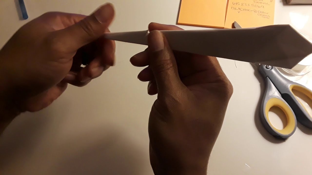 Paper Rocket tutorial - YouTube