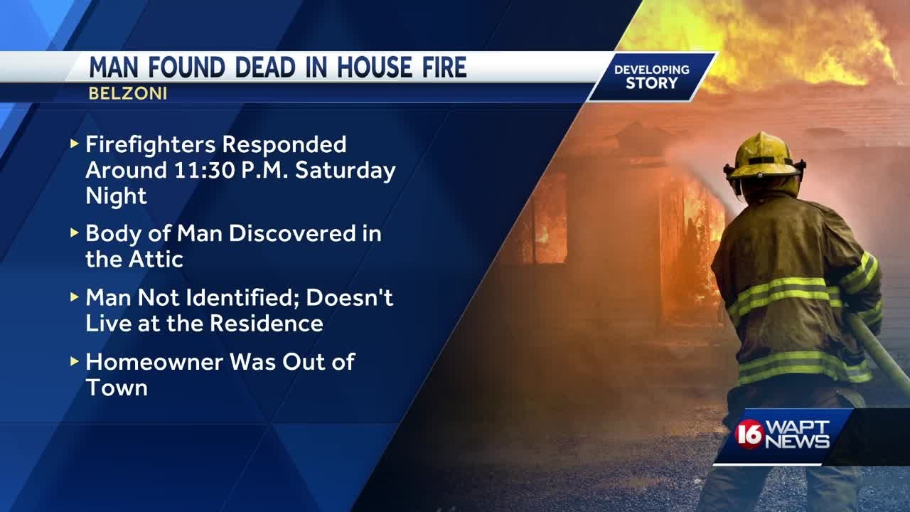 Man found dead after house fire - YouTube