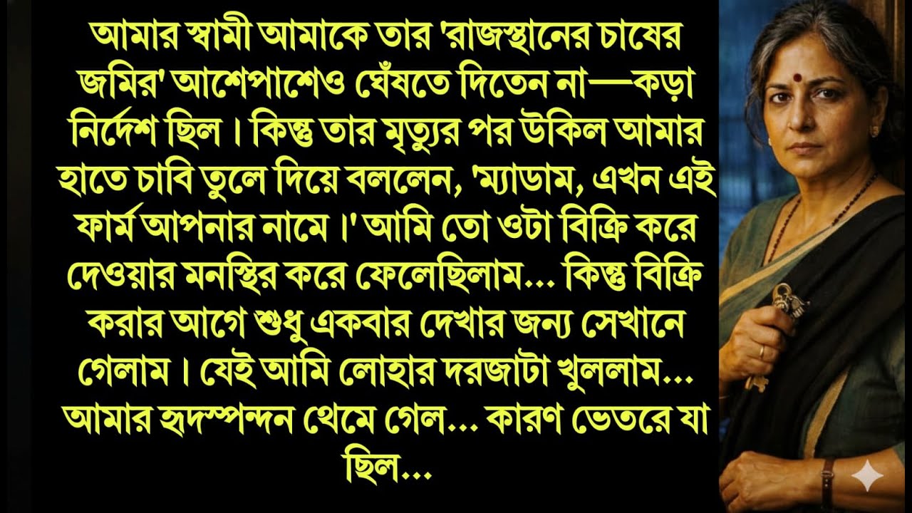 স্বামী তাকে খামারে যেতে নিষেধ করেছিলেন… মৃত্যুর পর চাবি পাওয়া গেল—দরজা খুলতেই বেরিয়ে এলো আসল সত্যি!