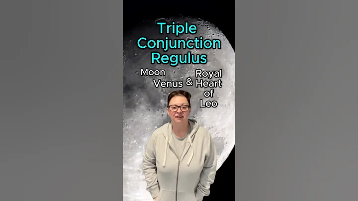 Rare Triple Conjunction | Moon-Venus-Regulus | Sept 19th #astrology  #spirituality #moon #venus