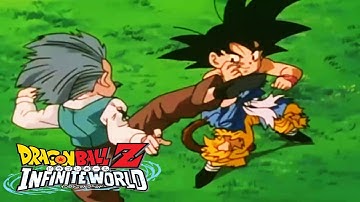 DBZ Infinite World: Goku GT vs Krillin, This is Goodbye My Friend【HD】