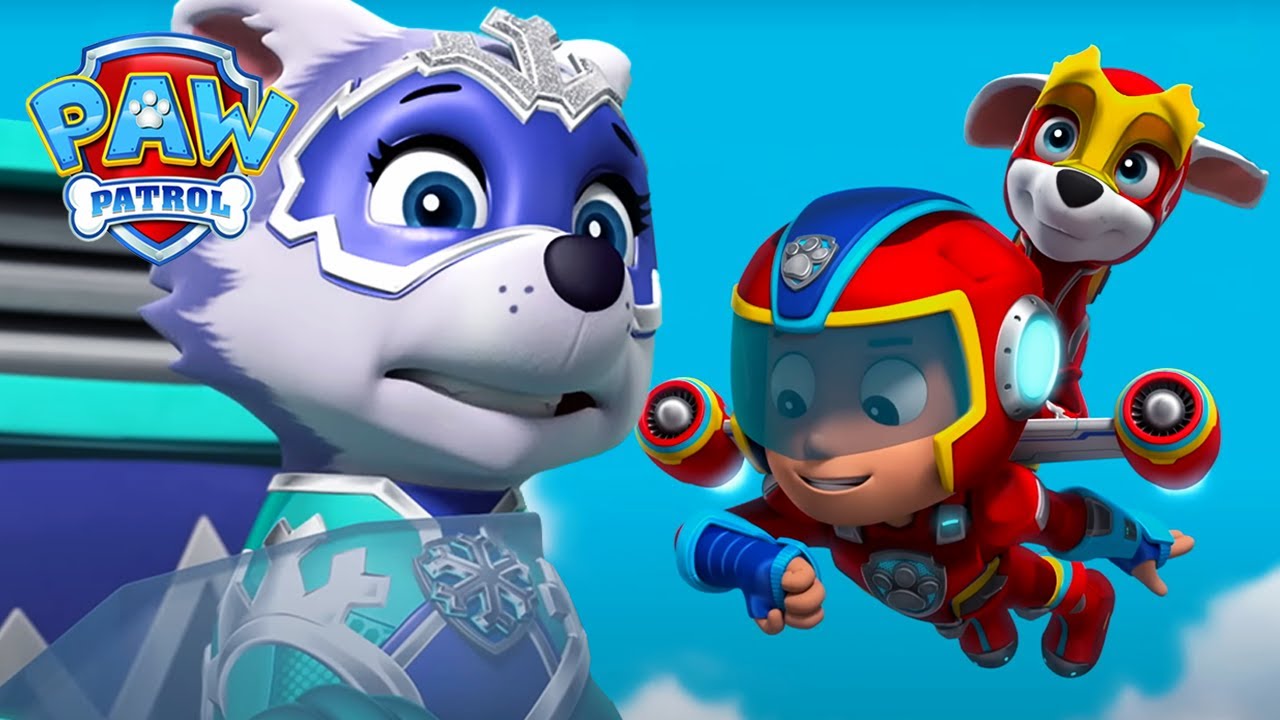 The Mighty Pups måste stoppa Harold Humdinger! - PAW Patrol På Svenska Tecknad film för barn