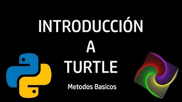 Introducción a Turtle Python - Métodos en Turtle