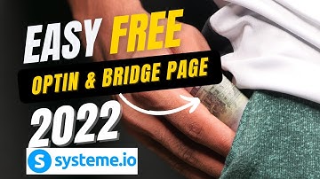 Systeme.io For Affiliate Marketing Tutorial - Easy Optin & Bridge Page For Beginners & Newbies ✅