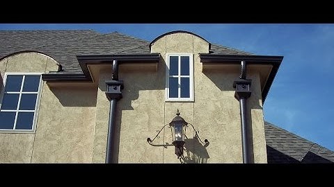 Conductor Head Leader Heads Formed From Gutter Coil