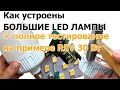 Как устроены большие LED лампы на примере REV 30 Вт (тестирование и обзор)