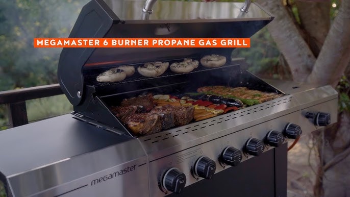 Megamaster  4-Burner Griddle Top Propane Gas Grill