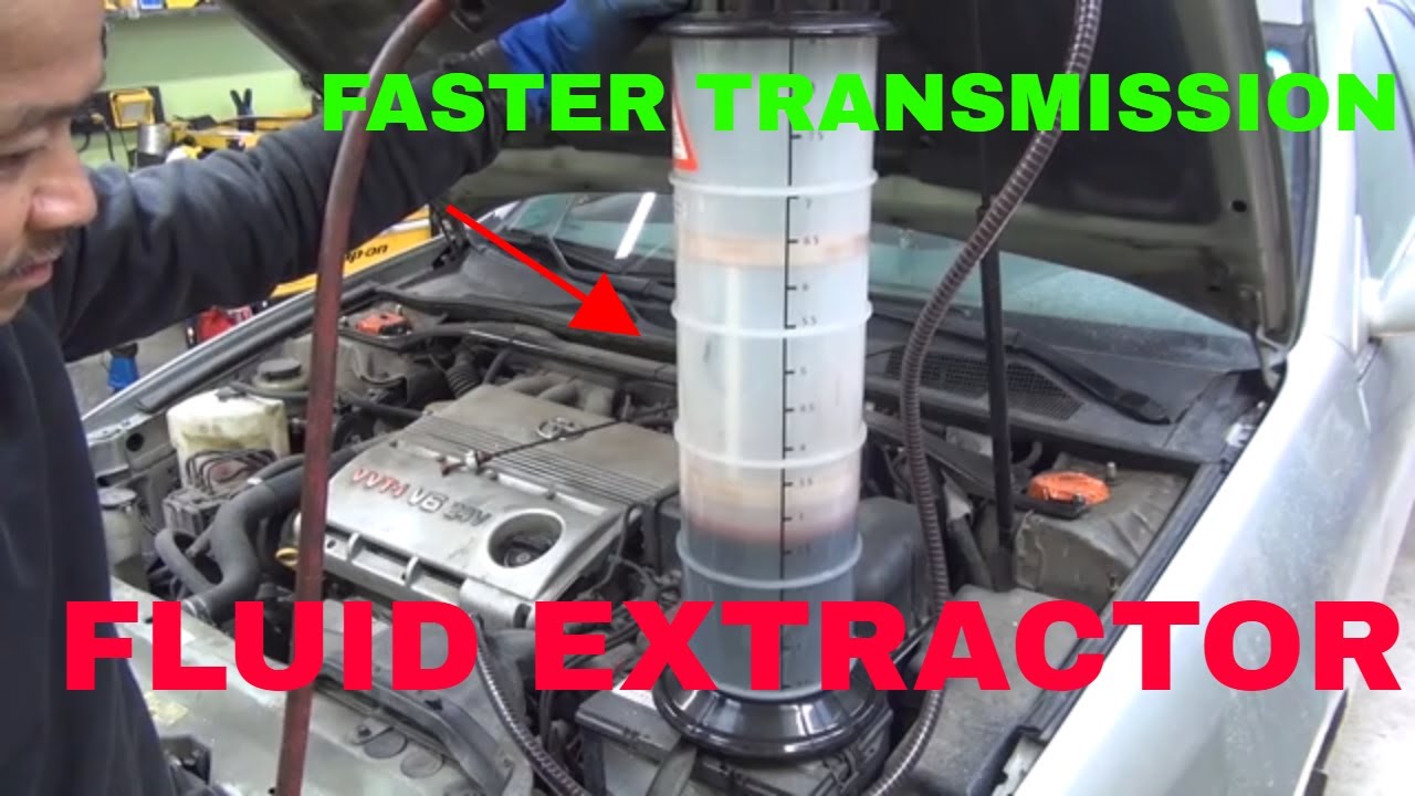 How To Change Your Toyota Camry Automatic Transmission Fluid - YouTube