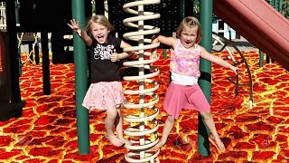 The Floor Is Lava At A Park