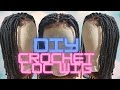How to Faux Loc Wig Using a Lace Closure (Goddess Locs)