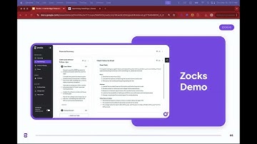 Zocks AI Demo