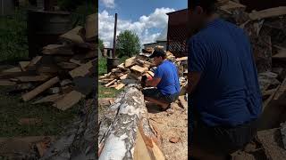 Как Правильно Пилить Бензопилой.