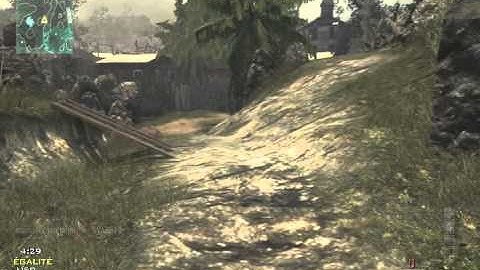 ACROSS MAP ON VILLAGE AON MW3