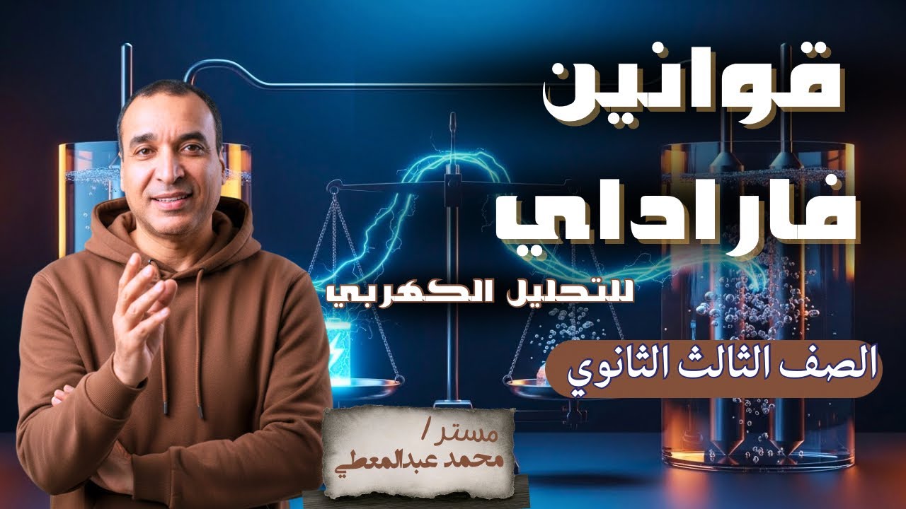 الطريقة السحرية لحل مسائل الكهربية |أسهل طريقة لحل مسائل فاراداي بدون تعقيد| الصف الثالث الثانوي