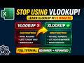 Master Excel Lookup Functions (VLOOKUP, HLOOKUP &amp; XLOOKUP) | Level 1 to Level 5