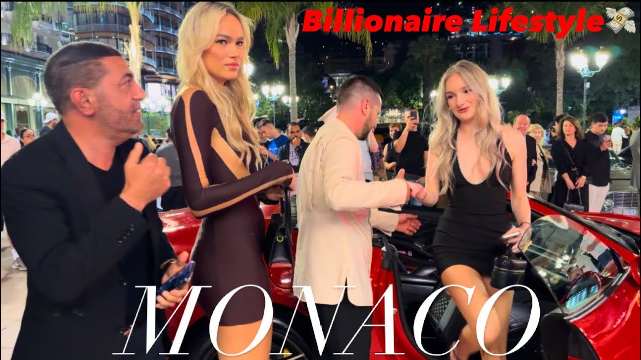MONACO HOME OF BILLIONAIRES💸🏦COMPILATION HOT LADY NIGHTLIFE 🔥#monaco #billionaires #supercars 