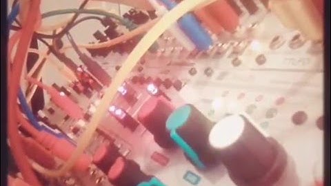 Intellijel Atlantis into MI Clouds, sequenced by Metropolis