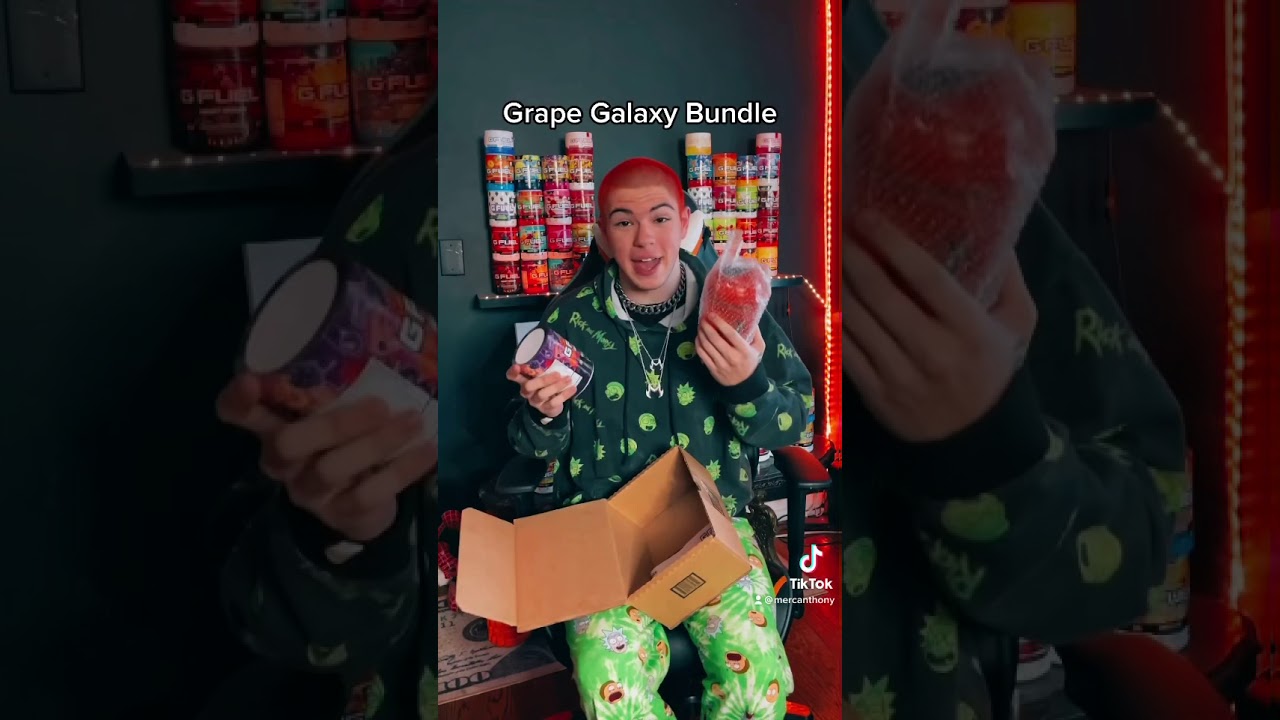 NEW GFUEL GALAXY GRAPE BUNDLE UNBOXING