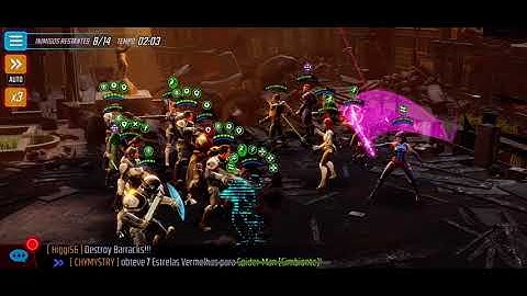 MSF - Doom raid 1.1 - Skill boss one shot - Pay the bills - Secret Avengers - 3* Maria Hill