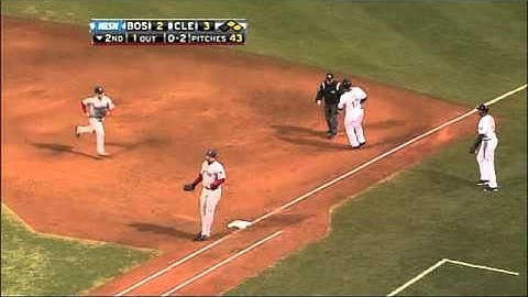 2011/04/06 Red Sox turn two