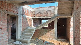 नया चीज | Open staircase idea for house | open well stair details | staircase idea for hall | #sidhi