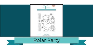 Trinity Stamps Product Close Up: Polar Party stamp set