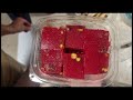 حلوى حمراء شيرازية إيرانية جذابة