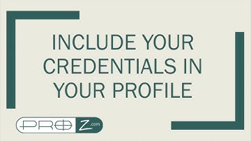 Adding credentials to your ProZ.com profile