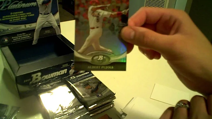 2011 Bowman Platinum Box Break 8/31/11