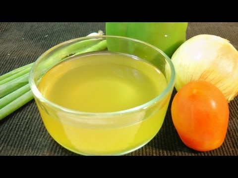 How to make Vegetable Stock at home? - Quick and Easy Recipe