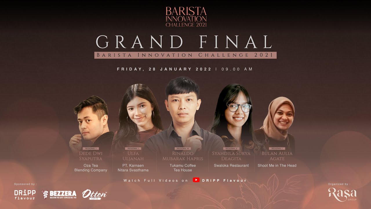 GRAND FINAL ROUND – BARISTA INNOVATION CHALLENGE 2021