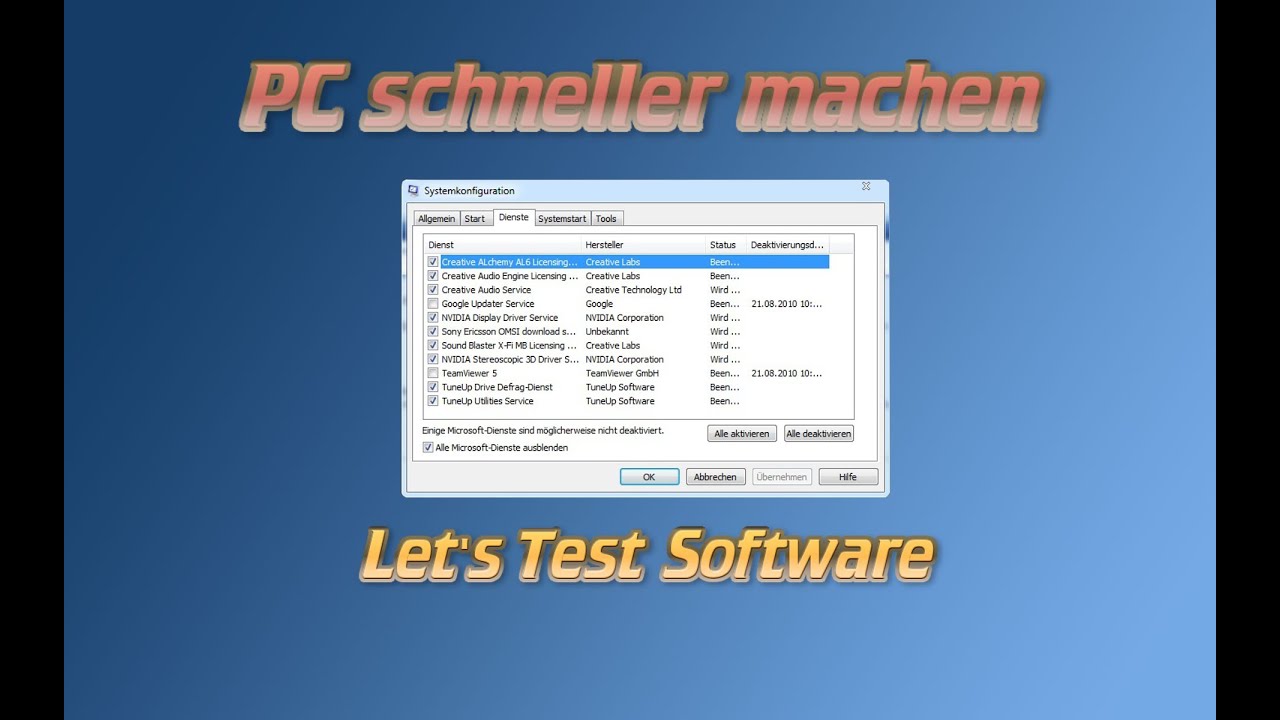 Ein Patch Verhindert Den Systemstart Windows 7 Windows 7 und 8 Systemstart konfigurieren PC verbessern - YouTube