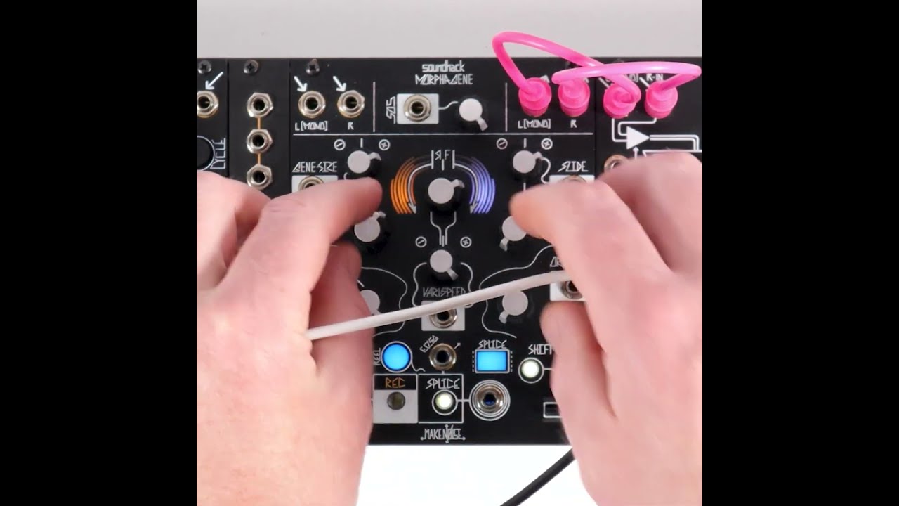 Transforming The Sound Of A Music Box With Tape Microsound Machine 