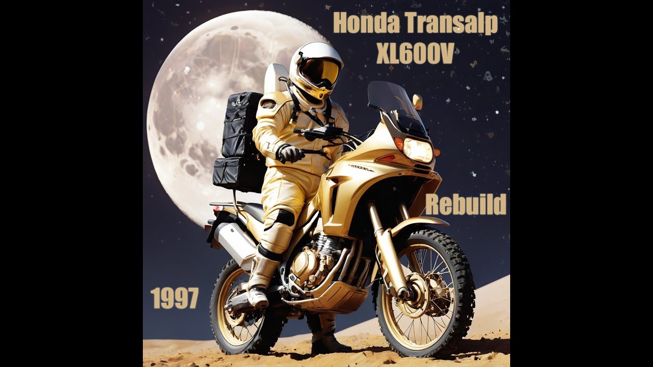 HONDA  TRANSALP XL600V 1997 Rebuild (Part1)