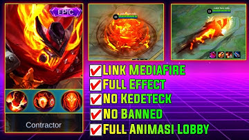 SCRIPT SKIN ALDOUS EPIC BLAZING FORCE FULL BACKGROUND LOBBY | Mobile Legends