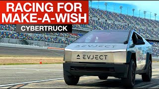 Tesla Cybertruck - Racing At Daytona For Make-A-Wish