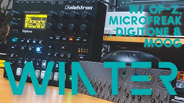 Winter W/ OP-Z, Microfreak, DIgitone & Moog